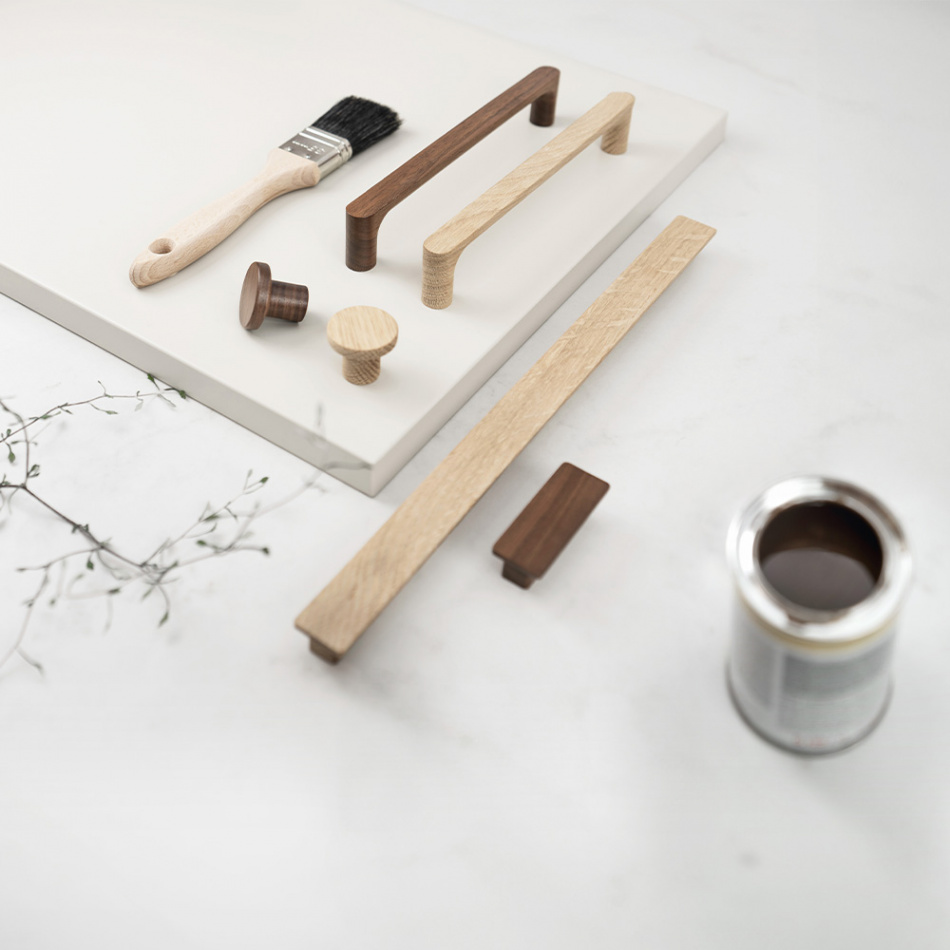 Skjønnheten i enkelheten: Ubehandlede trehåndtak og knotter