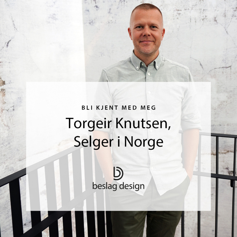 Bli kjent med meg: Torgeir Knutsen, selger i Norge