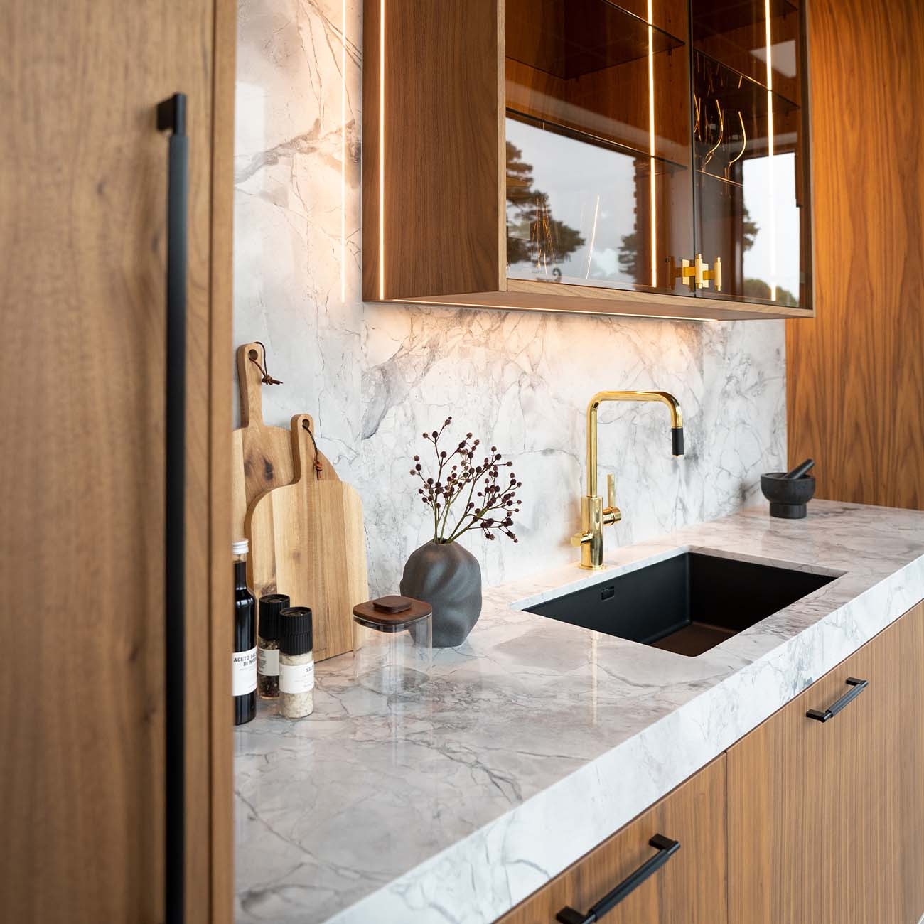 Det elegante trekjøkkenet