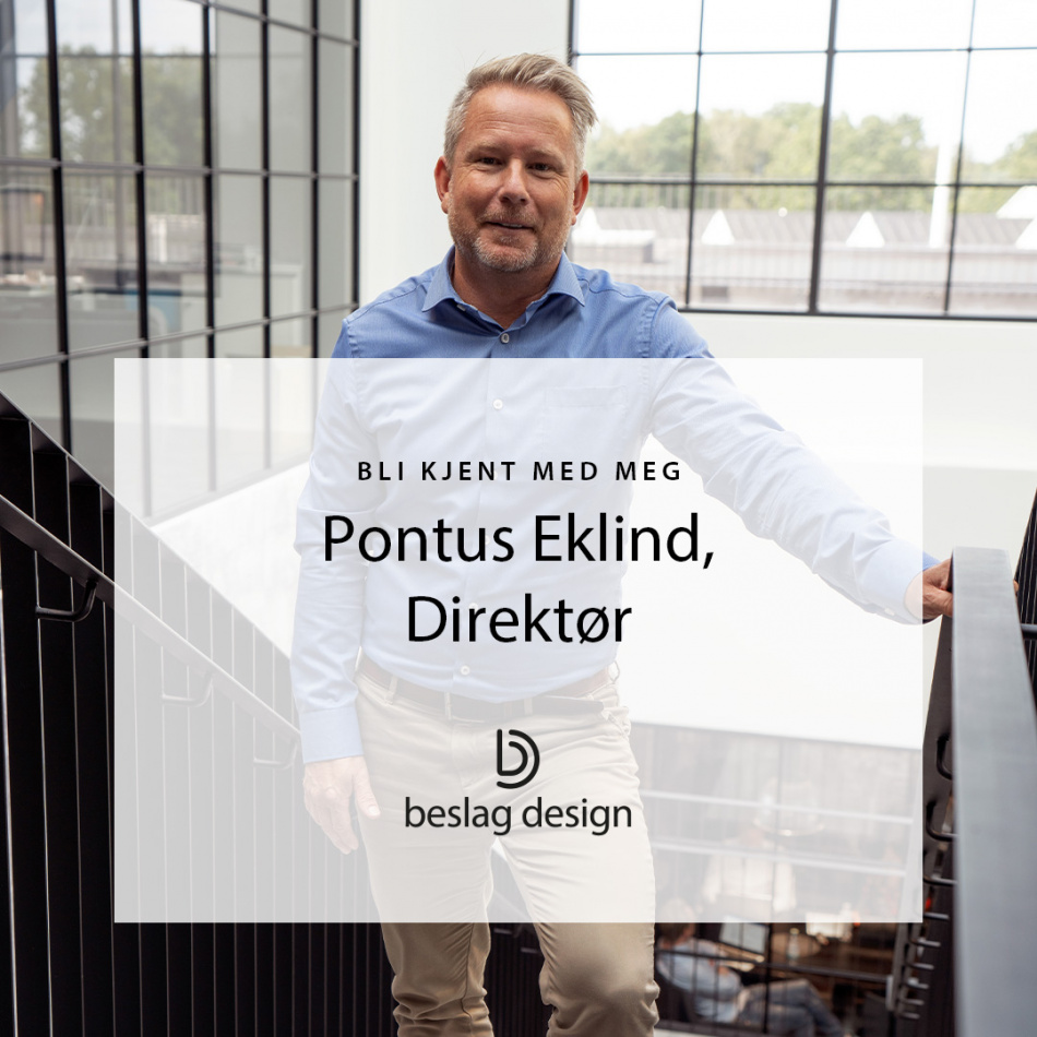 Møt vår nye direktør – Pontus Eklind