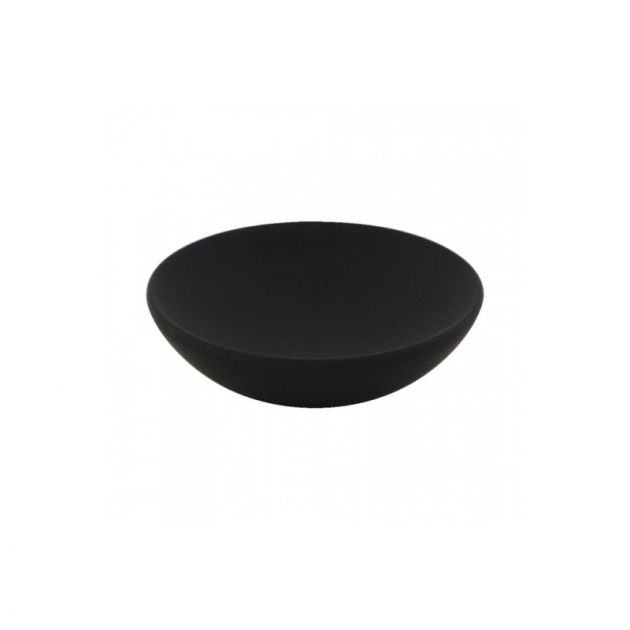 Knott Bowl - 65mm - Svart i gruppen Sortiment / Knotter / Treknotter hos Beslag Design i Båstad Aktiebolag (2544-11)