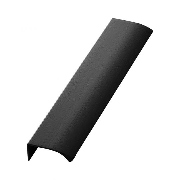 Profilhåndtak Edge Straight - 200mm - Børstet sort i gruppen Sortiment / Håndtak / Profilhåndtak hos Beslag Design i Båstad Aktiebolag (304156-11)