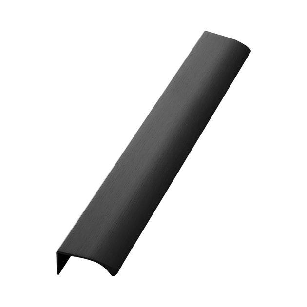 Profilhåndtak Edge Straight - 350mm - Børstet svart i gruppen Sortiment / Håndtak / Profilhåndtak hos Beslag Design i Båstad Aktiebolag (304157-11)