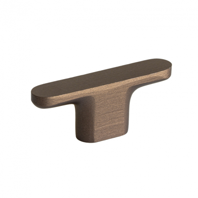 Knott T Vibe Plain - Mørk bronse i gruppen Kolleksjoner / Vibe - Plain & Grip hos Beslag Design i Båstad Aktiebolag (308412-11)