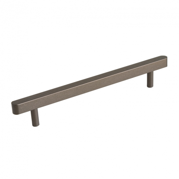 Håndtak Rod - 160mm - Børstet antrasitt i gruppen Sortiment / Håndtak hos Beslag Design i Båstad Aktiebolag (308482-11)
