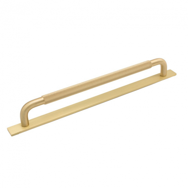 Håndtak Helix - Brikke - 224mm - Messing i gruppen Sortiment / Håndtak hos Beslag Design i Båstad Aktiebolag (309088-11)