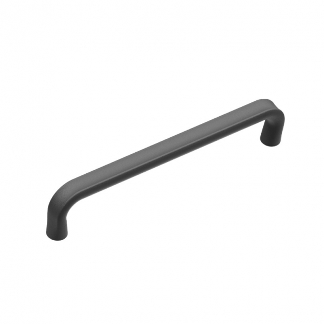 Håndtak Terra - 160mm - Matt sort i gruppen Sortiment / Håndtak hos Beslag Design i Båstad Aktiebolag (317640-11)