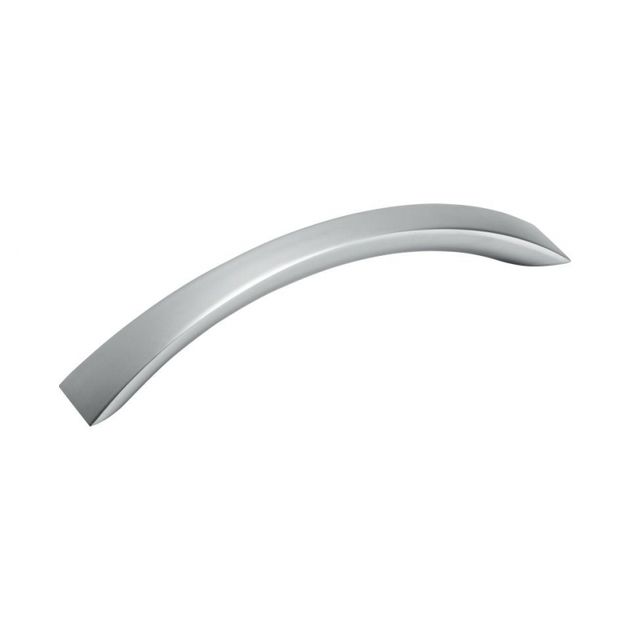 Håndtak 21213 - 128mm - Aluminium look i gruppen Sortiment / Håndtak hos Beslag Design i Båstad Aktiebolag (32501-11)