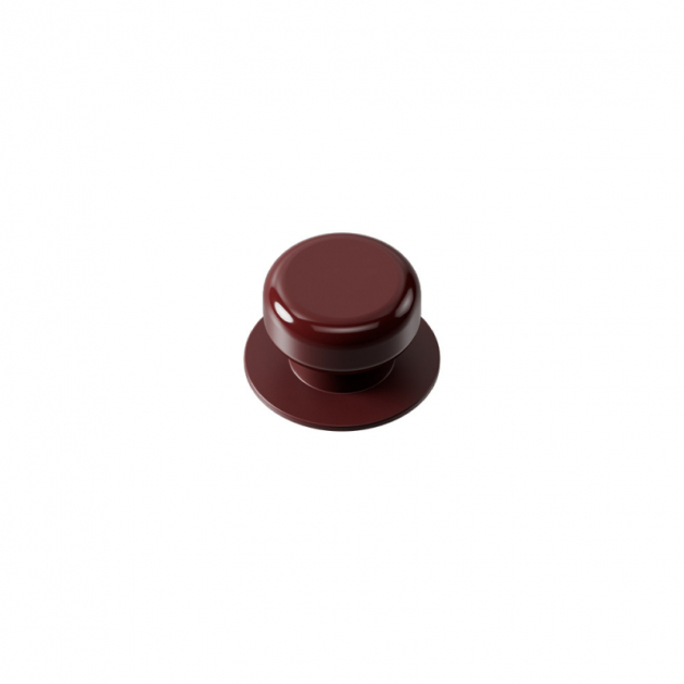 Knott Colette - 50mm - Glossy maroon red i gruppen Sortiment / Knotter hos Beslag Design i Båstad Aktiebolag (352140-11)