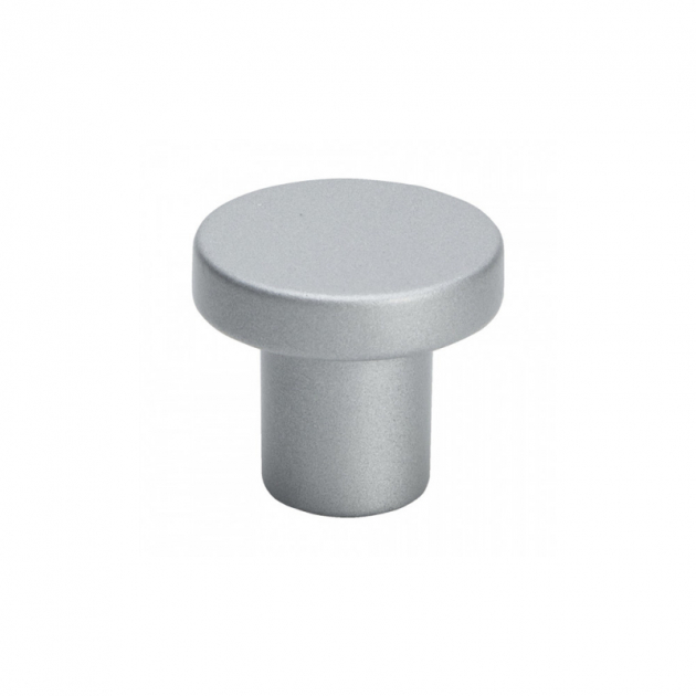 Knott 2078 - 28mm - Aluminium look i gruppen Sortiment / Knotter hos Beslag Design i Båstad Aktiebolag (3680-11)