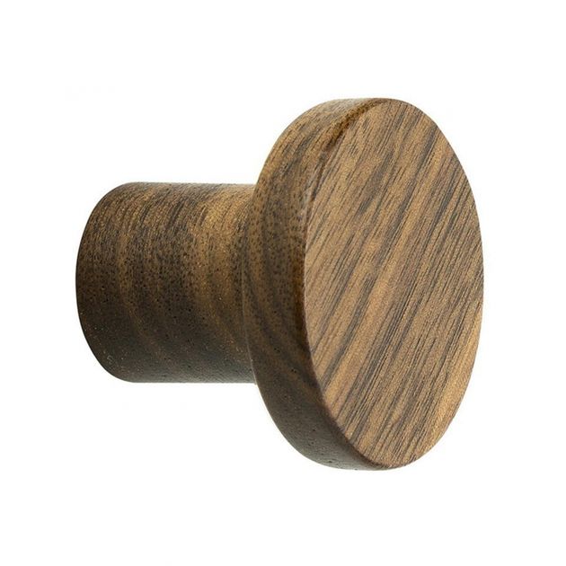 Knagg Circum - 48mm - Valnøtt i gruppen Sortiment / Knagger hos Beslag Design i Båstad Aktiebolag (370057-21)