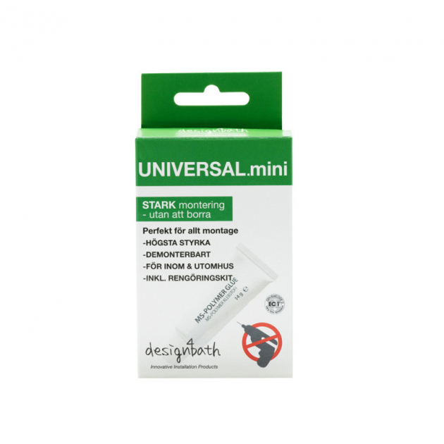 Limsett i.Universal - Baderomstilbehør i gruppen Sortiment / Andre produkter hos Beslag Design i Båstad Aktiebolag (620085-41)