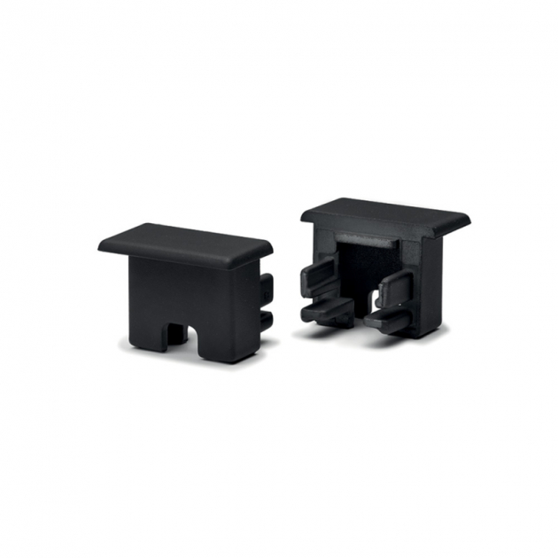 Ändstycke Nexus - Infellt - 2-pack - Sort i gruppen Sortiment / Belysning / Tilbehør hos Beslag Design i Båstad Aktiebolag (973592)