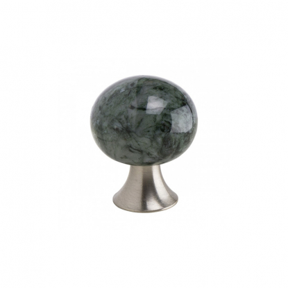 Knott Bead Straight - 28mm - Marmor/grønn