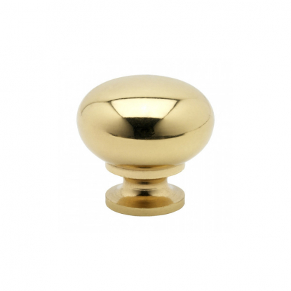 Knopp 7638 - 31mm - Polert Messing