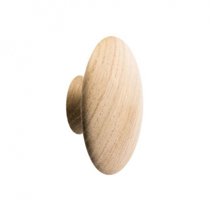 Knagg Mushroom - 65mm - Ubehandlet Eik