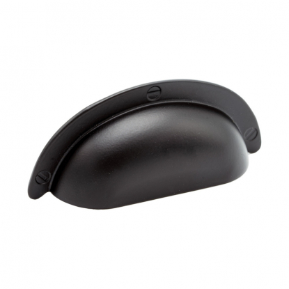 Skålhåndtak 3922 - 64mm - Antikk svart