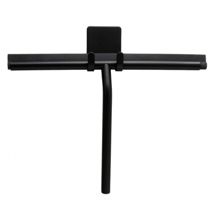 Base - Dusjskrape med holder - Matt sort