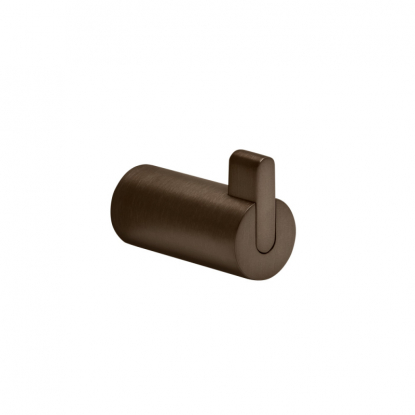 Flow - Enkel knagg - Brunet messing