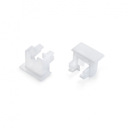 Ändstycke Nexus - Infellt - 2-pack - Hvit