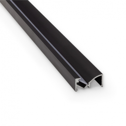 LED-profil Blade - Matt svart