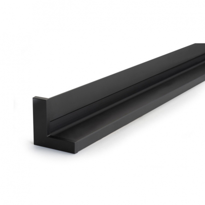 LED-profil Systema SHE D-M - Matt sort