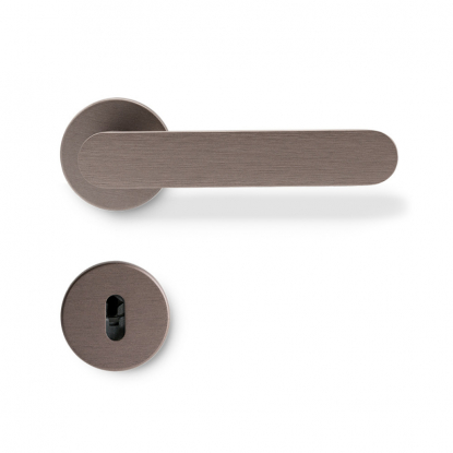 Dørhåndtak Vibe Plain - Mørk bronse