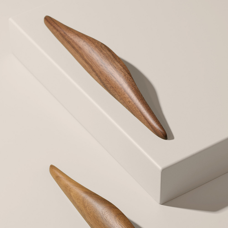 Håndtak Manta - 160mm - Valnøtt