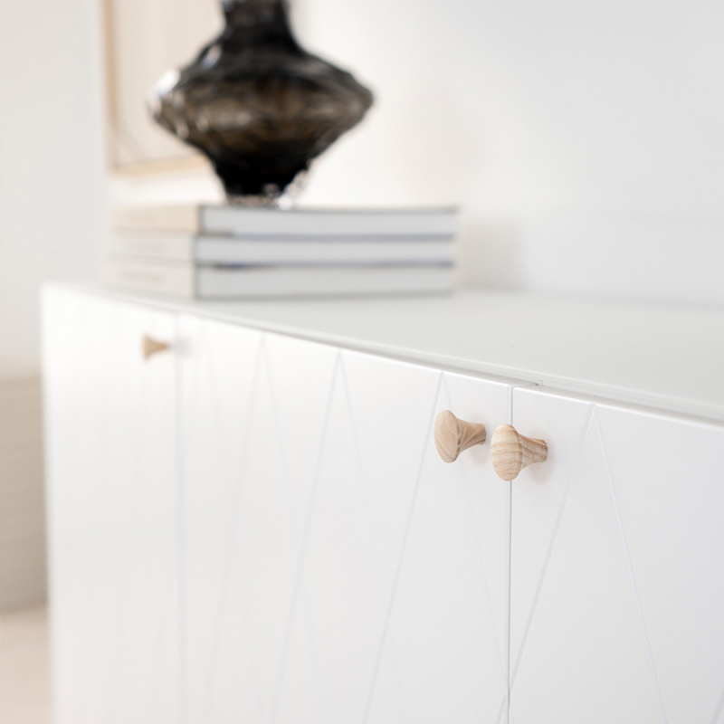 Knott Rut - 27mm - Ask ubehandlet