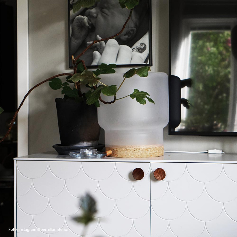 Knott Olympia - 50mm - Valnøtt