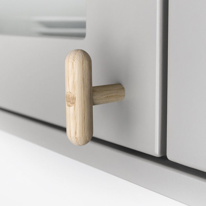 Knott T Lunden – Ubehandlet eik