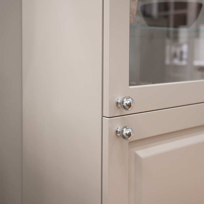 Knott Lily - 30mm - Krom