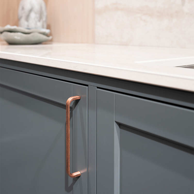 Håndtak Grace - 160mm - Antikk Kobber