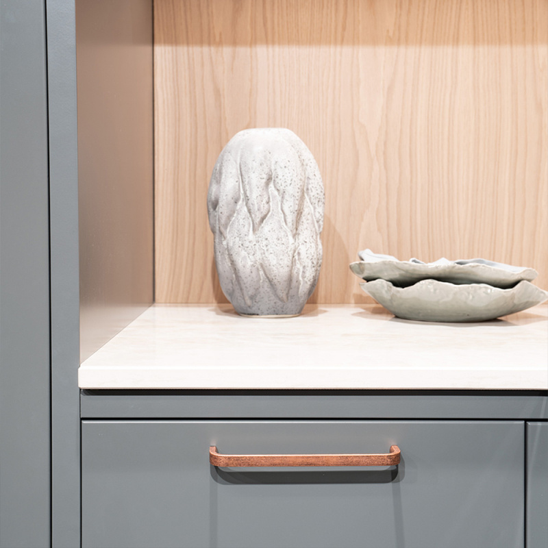 Håndtak Grace - 160mm - Antikk Kobber