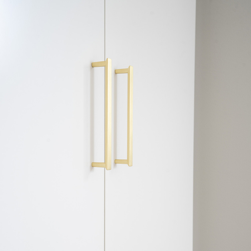 Håndtak Bror - 160mm - Børstet messing