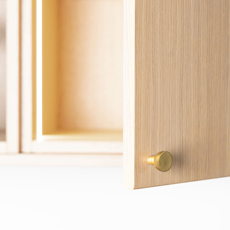 Knott Copenhagen - 25mm - Rå/Polert messing