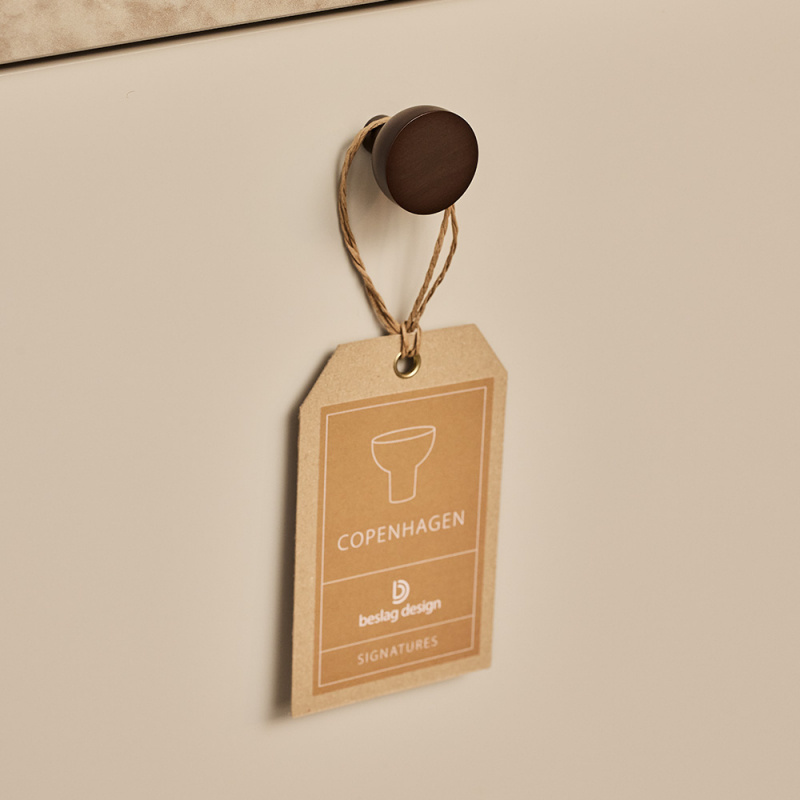 Knott Copenhagen - 25mm - Brunet messing