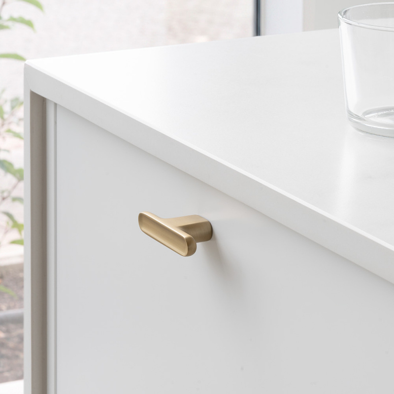 Knott T Vibe Soft - Børstet gull 