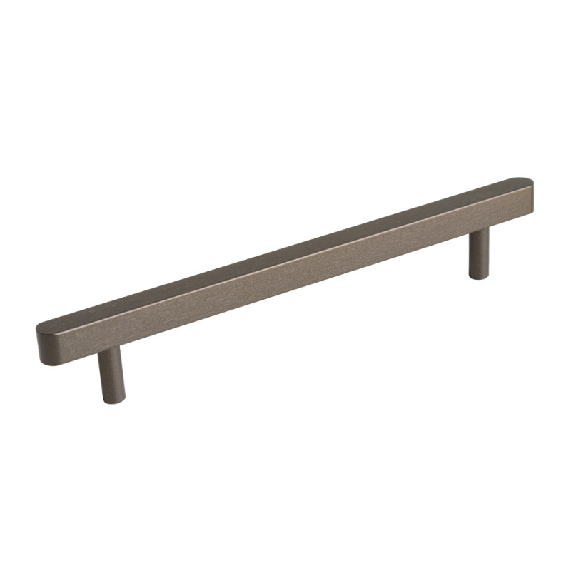 Håndtak Rod - 160mm - Børstet antrasitt