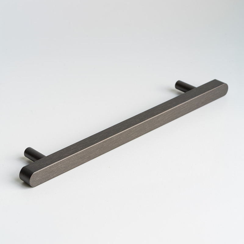 Håndtak Rod - 160mm - Børstet antrasitt