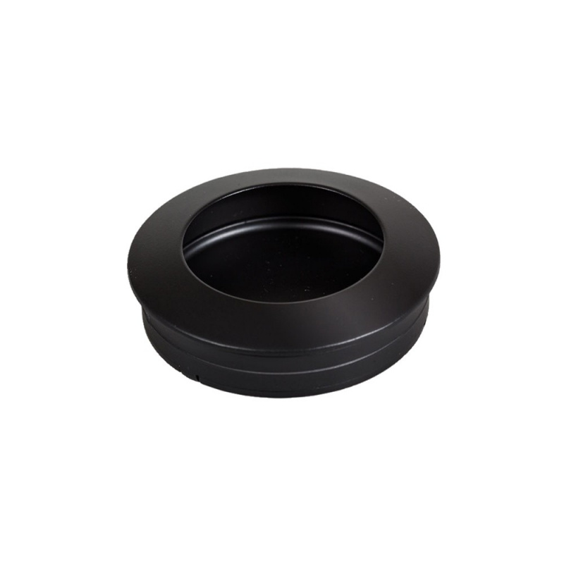 Innfelt håndtak Hollow - 40mm - Matt svart
