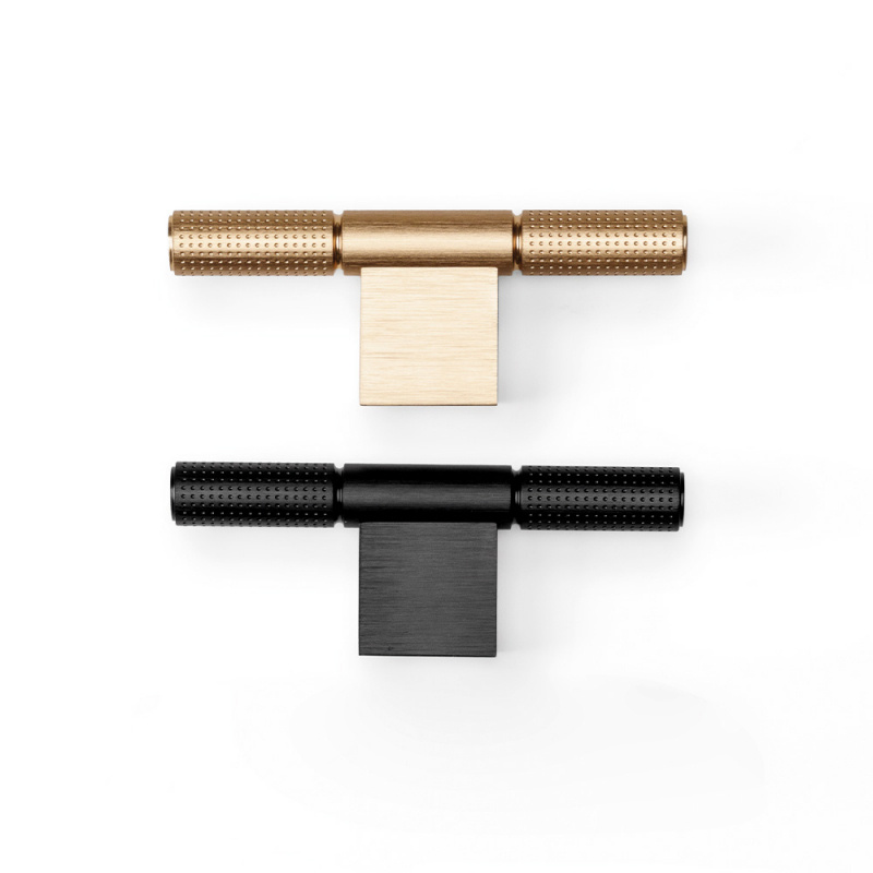 Knott T Point - Børstet messing