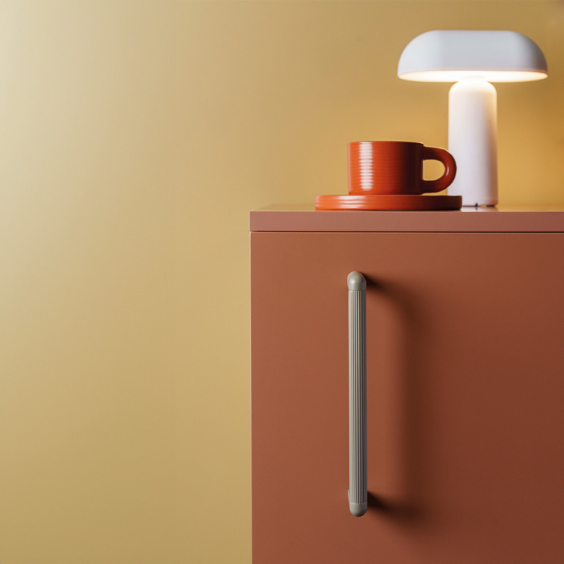 Håndtak Riss mini - 192mm - Grå