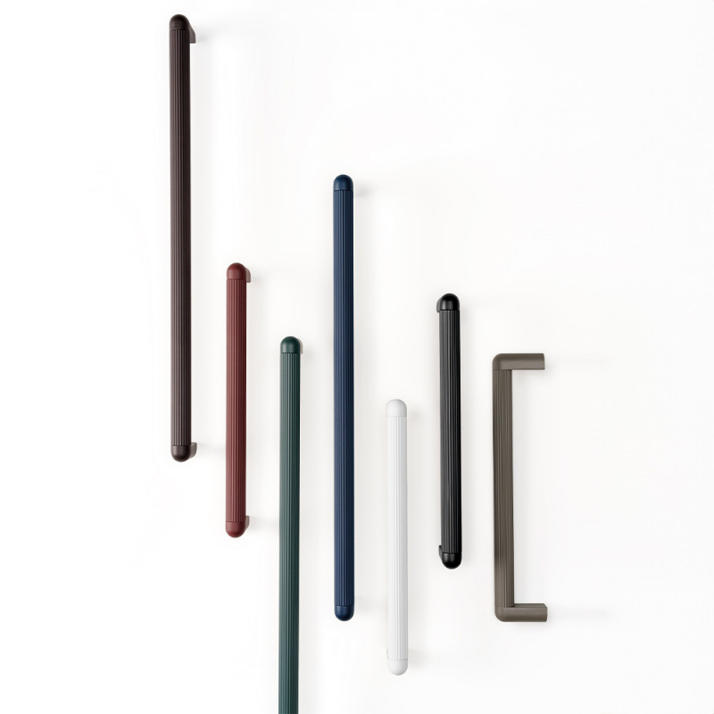 Håndtak Riss mini - 192mm - Brun