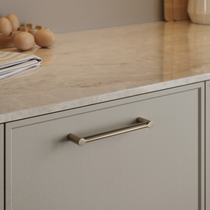 Håndtak Filo - 160mm - Børstet messing