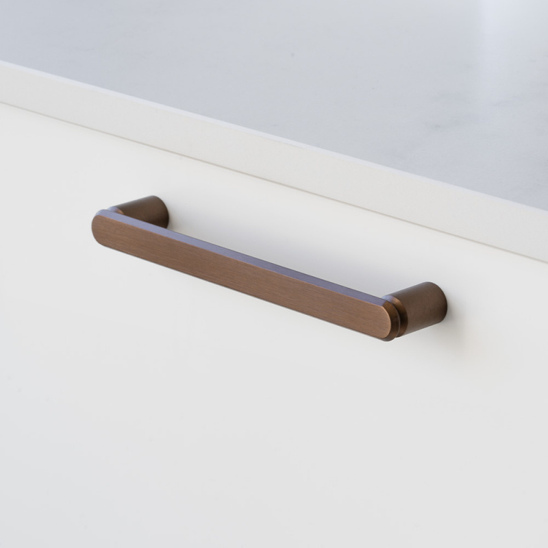 Håndtak Fase - 160mm - Børstet bronse