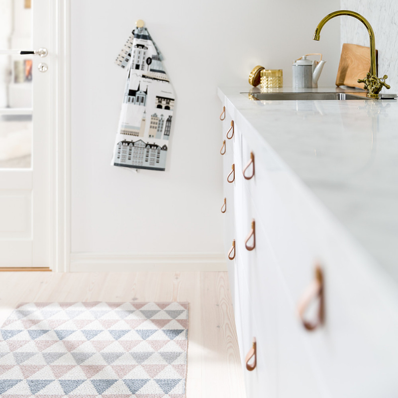 Loop - Brunt lær/svart