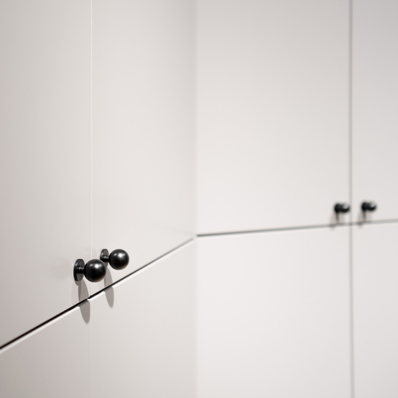 Knott Solliden - 25mm - Matt sort