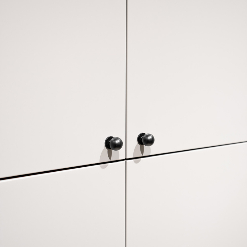 Knott Solliden - 25mm - Matt sort