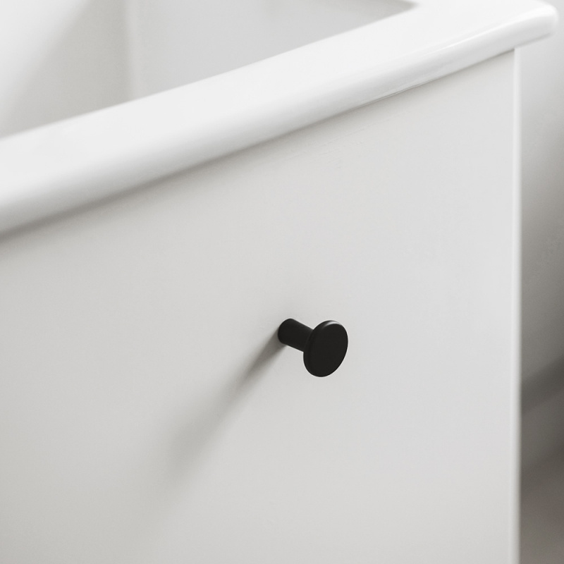 Knott Bob – Ø28mm – Matt sort